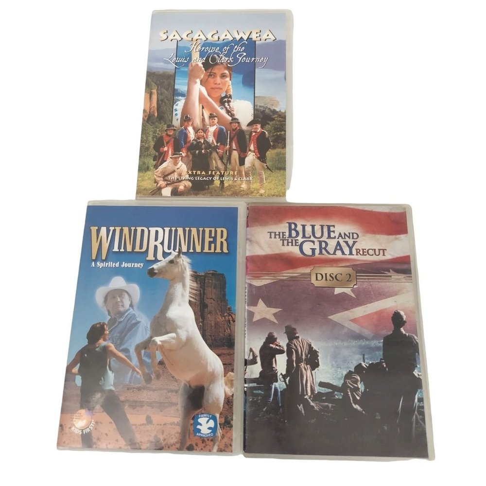 Sacagawea Heroine of the Lewis and Clark, Windrunner, The Blue and the Gray Lot
